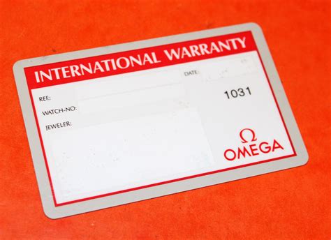 omega international warranty card|register your omega watch.